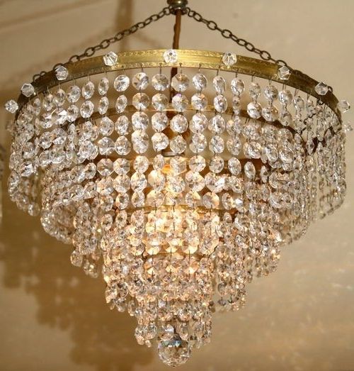 Home Design : Fabulous Strass Crystal Chandeliers Waterfall Home Within Recent Waterfall Crystal Chandelier (View 7 of 10)