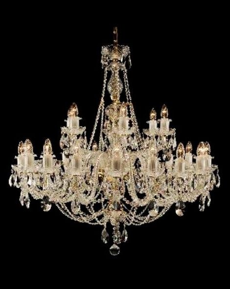 Large Ceiling Chandeliers In Ornate Chandeliers (View 1 of 10)
