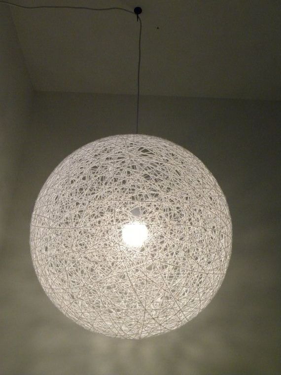 Large Modern Chandelier Lamp Pendant Lighting – Swag Or Hardwired With Regard To Recent Large Globe Chandelier (View 2 of 10)