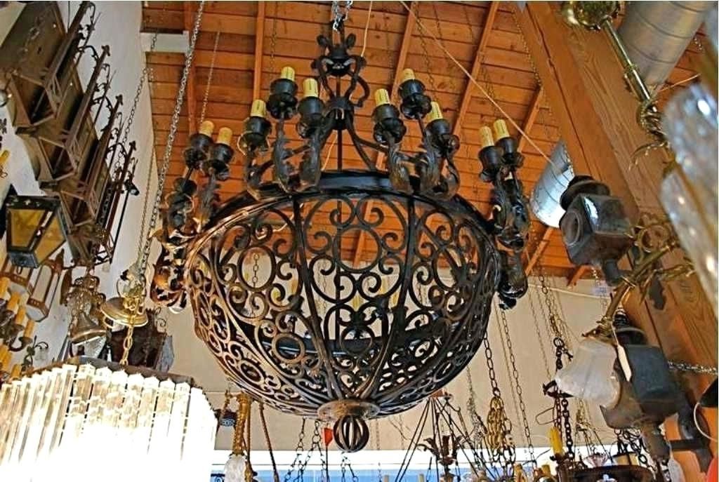Large Spanish Iron Chandelier – Chandelier Designs With Regard To Well Liked Large Iron Chandeliers (View 1 of 10)
