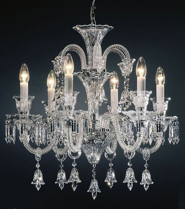 Lead Crystal Chandelier Throughout Most Recently Released Crystal Chandelier And Bohemian Crystal Chandelier (View 6 of 10)