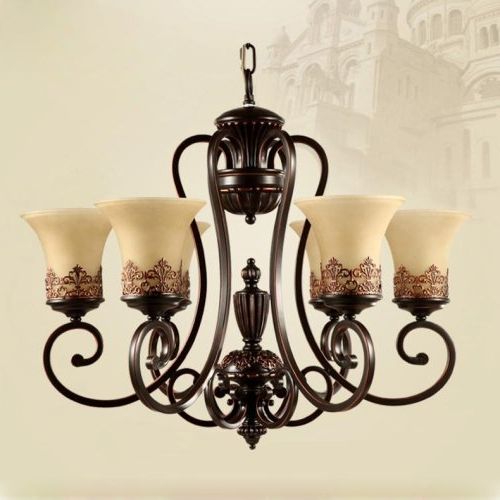 Lightinthebox Island Country Vintage Style Chandeliers Flush Mount Inside Fashionable Vintage Style Chandeliers (View 8 of 10)