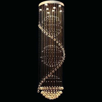 Long Chandelier Light Pertaining To Preferred Long Chandelier Lights Pendant Lighting – Boscocafe (Photo 10 of 10)