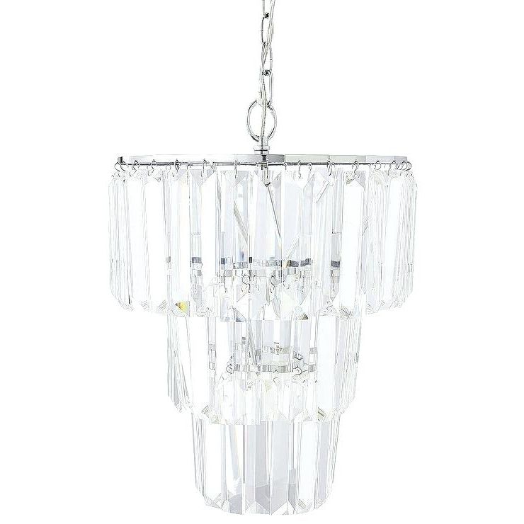 Most Current Faux Crystal Chandelier Wedding Bead Strands Regarding Faux Crystal Chandeliers – Stgrupp (View 6 of 10)