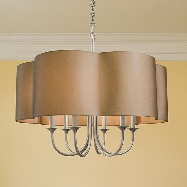 Most Popular Wicker Chandelier Lamp Shades – Chandelier Lamp Shades With Throughout Chandelier Lampshades (View 9 of 10)
