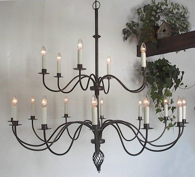 Most Recent Loooove Wrought Iron Chandeliers (View 5 of 10)