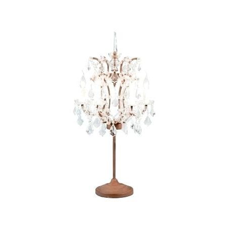 Most Recent Mini Chandelier Table Lamps Intended For Chandelier Table Lamp – Processcodi (View 7 of 10)