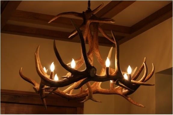 Most Up To Date Antler Lighting Unique Antler Chandeliers In Northwest Montana With Antler Chandeliers And Lighting (View 2 of 10)
