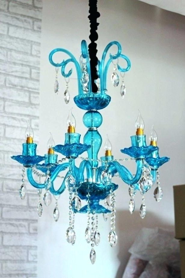Most Up To Date Turquoise Chandeliers Lighting – Stephenphilms (View 7 of 10)