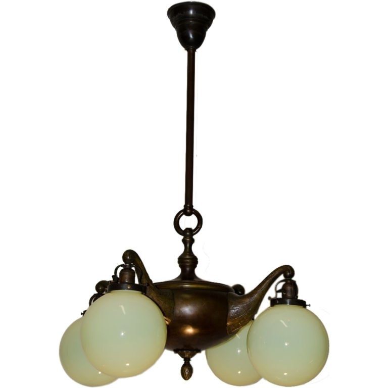 Newest Four Arm Edwardian Chandelier At 1stdibs Throughout Edwardian Chandelier (View 4 of 10)