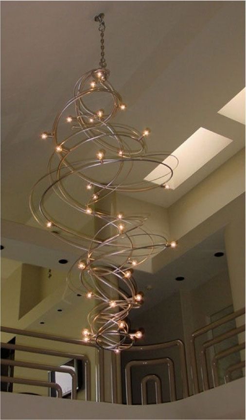 Pinterest Throughout Most Recently Released Stairwell Chandeliers (View 2 of 10)