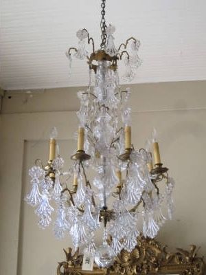 Popular Home Design : Pretty Vintage French Chandelier Chandeliers 03 Home Throughout French Glass Chandelier (View 5 of 10)