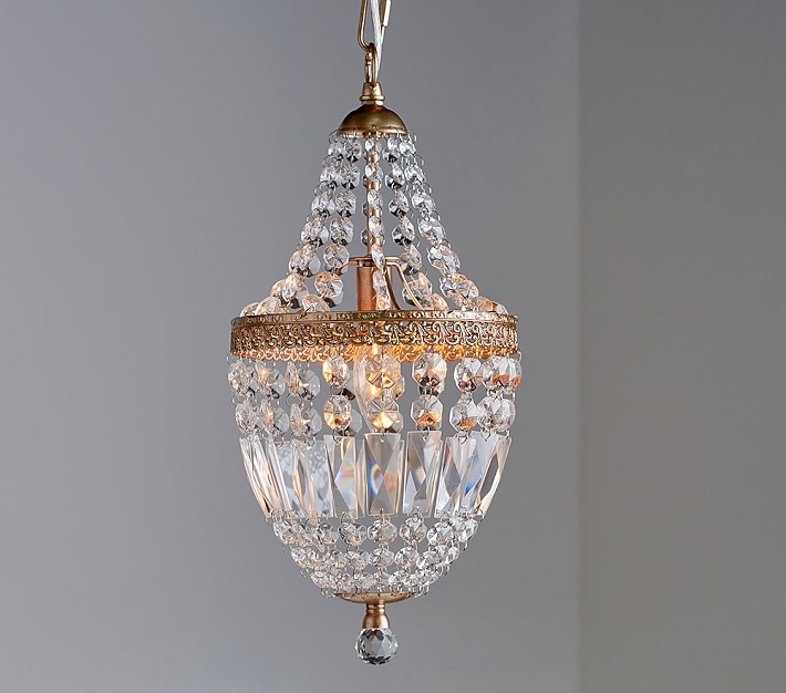 Pottery Barn Kids Inside Preferred Mini Crystal Chandeliers (Photo 1 of 10)