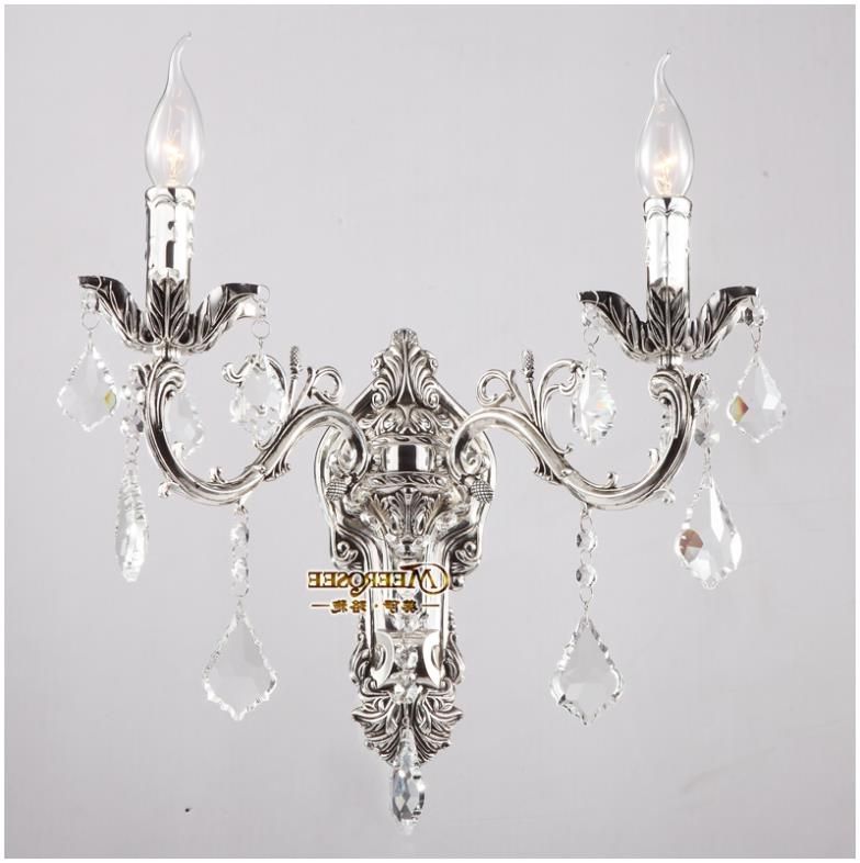 Preferred Wall Lights Design Crystal Mounted Chandelier Sconces In Ideas For Chandelier Wall Lights (View 10 of 10)