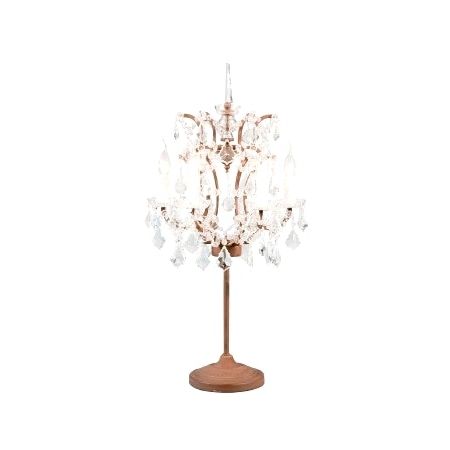 Small Crystal Chandelier Table Lamps Intended For Most Recent Small Crystal Table Lamps Rock Chandelier Intended For Lamp (View 3 of 10)