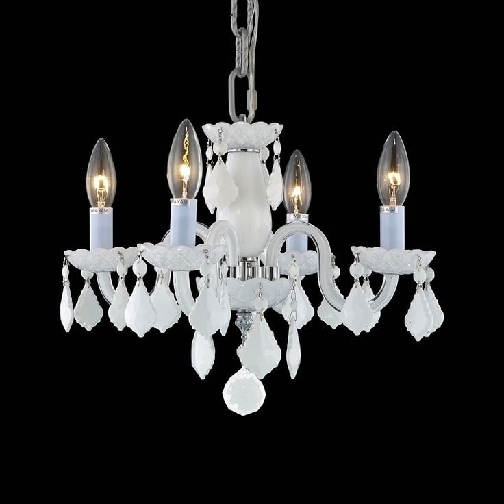 The Aquaria Intended For Small White Chandeliers (View 7 of 10)