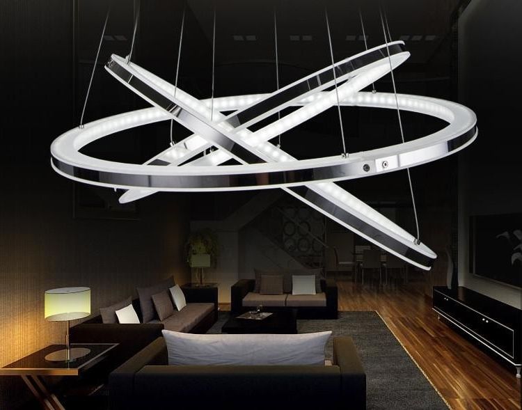 Trendy 2014 New Arrival Modern Led Chandeliers Light Fixture Acrylic Led Within Modern Led Chandelier (View 9 of 10)