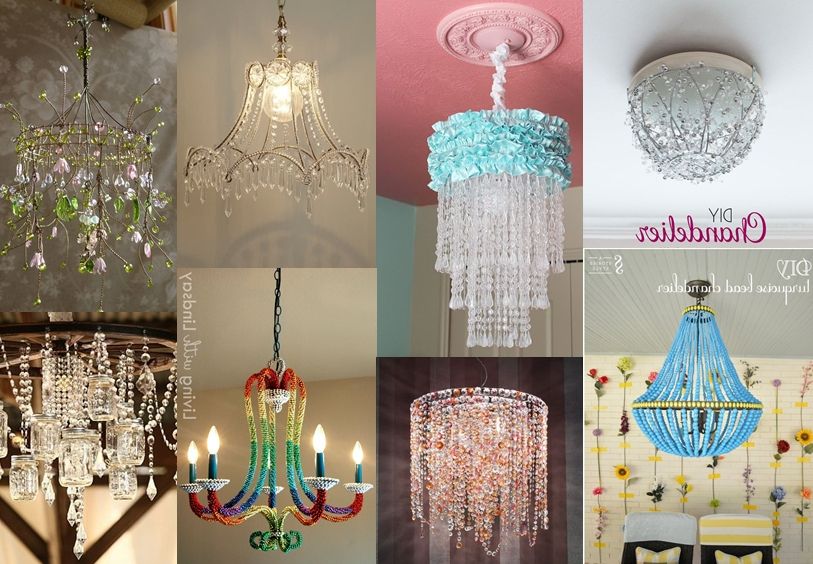 Trendy Turquoise Bead Chandelier (View 1 of 10)