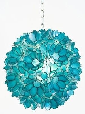 Turquoise, Chandeliers And Aqua (View 9 of 10)