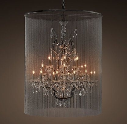 Valle Crystal Chandelier, Extra Large – Restoration Hardware With Regard To Well Known Extra Large Chandeliers (Photo 3 of 10)