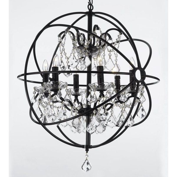 Wayfair For Most Current Orb Chandeliers (View 9 of 10)