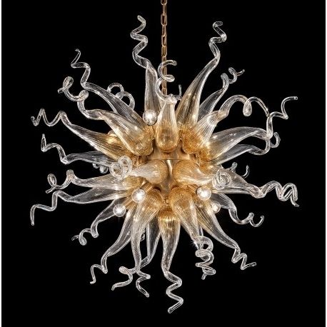 Well Known Murano Chandelier Within Solaire" Murano Glass Chandelier – Murano Glass Chandeliers (View 3 of 10)
