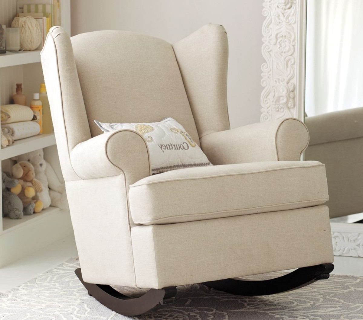 2017 Rocking Chair For Nursery Pregnancy F20x On Most Luxury Small Space Inside Rocking Chairs For Small Spaces (Photo 4 of 15)