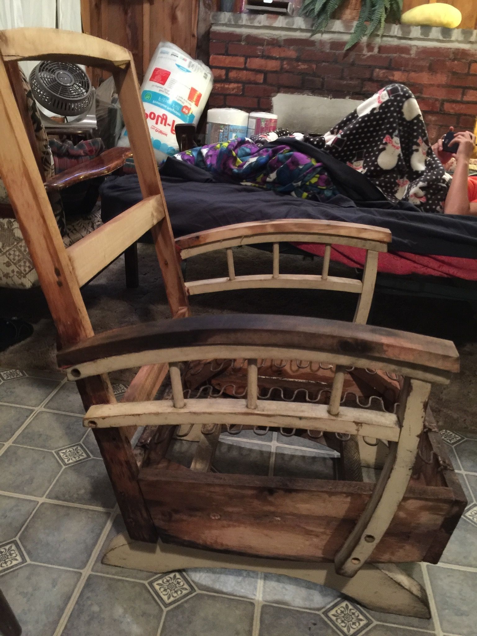 Famous Naked Chair! Stripped Down To Bare Bones! On Vacation In Maine In Zen Rocking Chairs (View 9 of 15)