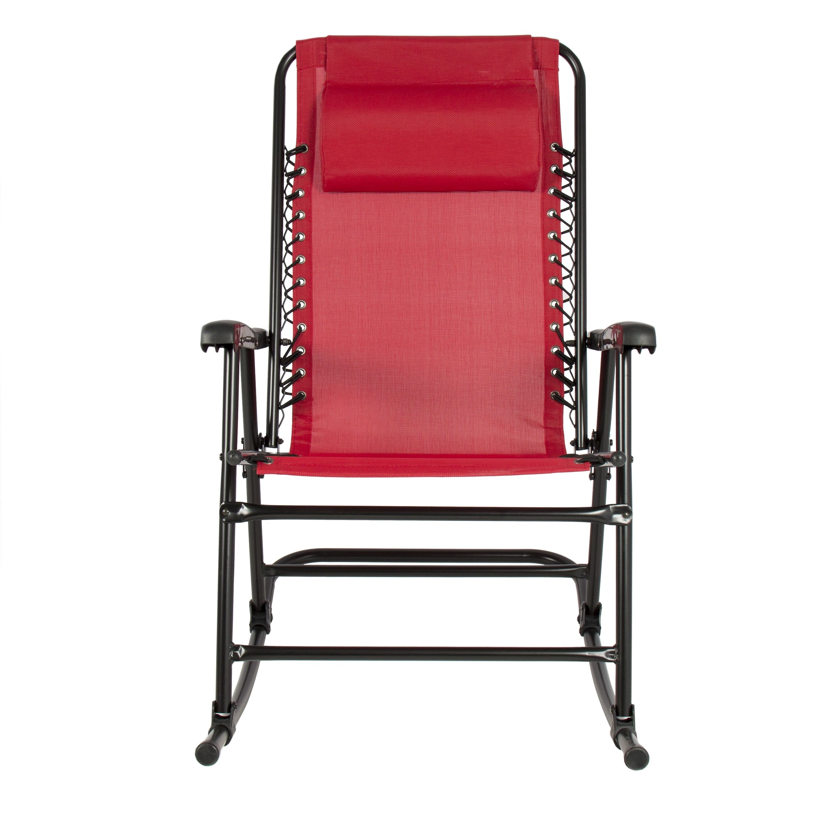 Latest Popular Of Outdoor Patio Chairs Folding Rocking Chair Foldable In Red Patio Rocking Chairs (View 13 of 15)