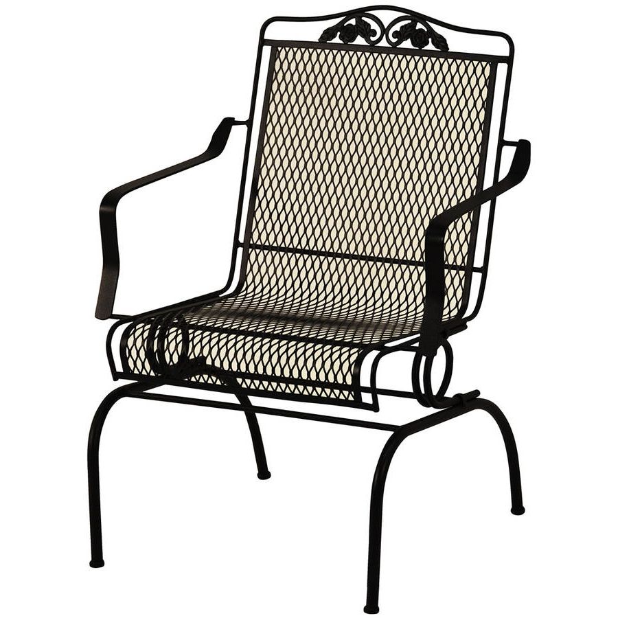 Most Current Iron Rocking Patio Chairs New Top 10 Best Wrought – Arelisapril With Wrought Iron Patio Rocking Chairs (View 1 of 15)