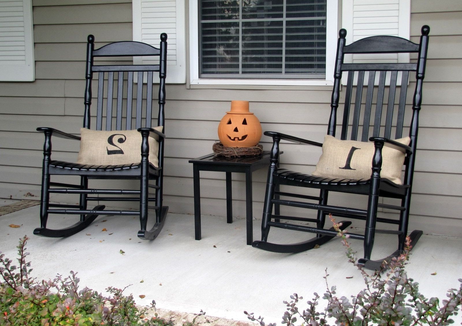 Most Popular Black Patio Rocking Chairs In Decorating White Wood Patio Rocker Large Porch Rocking Chairs (View 14 of 15)