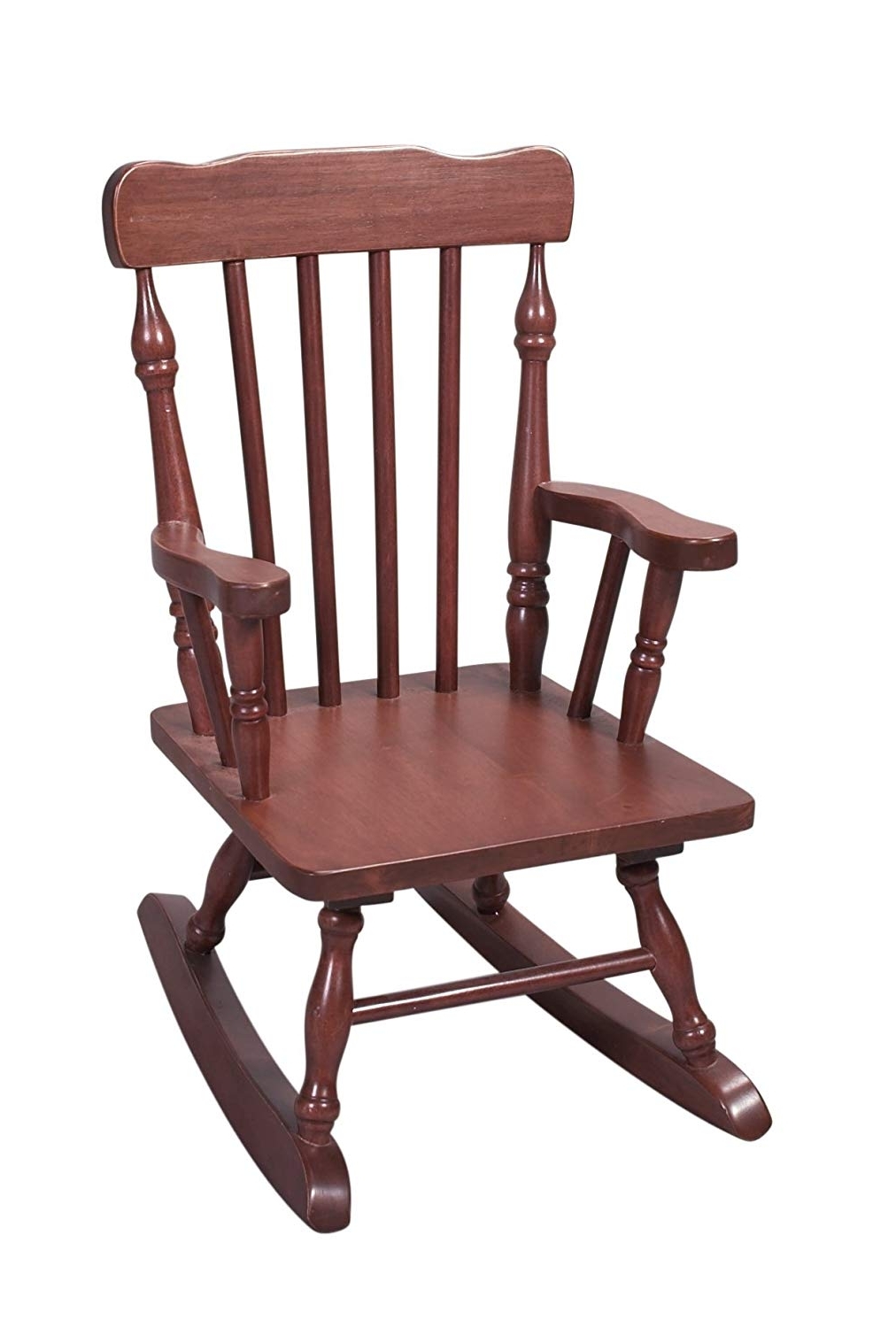 Most Recent Rocking Chairs With Amazon: Gift Mark Child's Colonial Rocking Chair, Cherry (View 7 of 15)