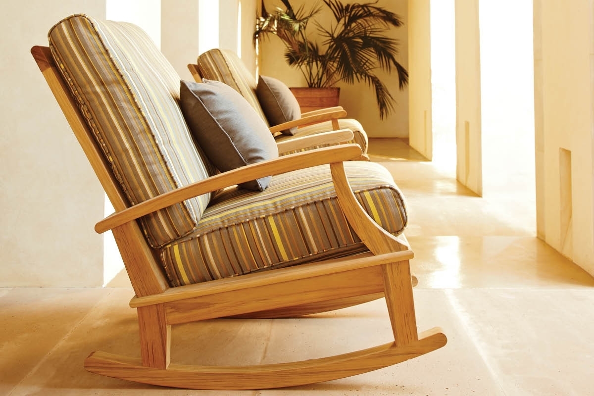 Preferred Teak Patio Rocking Chairs Pertaining To Enjoying The Right Kind Of Porch Rocking Chairs In Your Home (View 5 of 15)