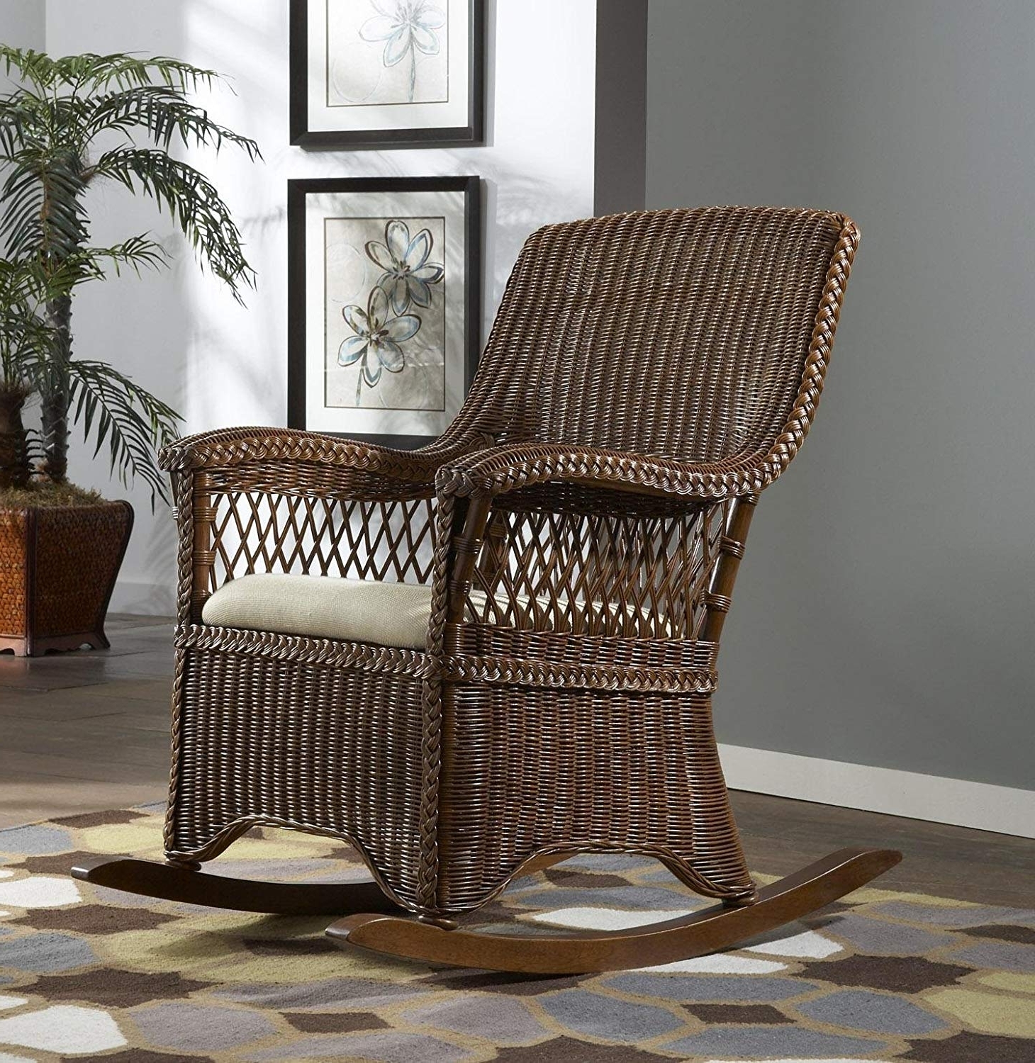 Recent Indoor Wicker Rocking Chair – Torino2017 Regarding Indoor Wicker Rocking Chairs (Photo 11 of 15)