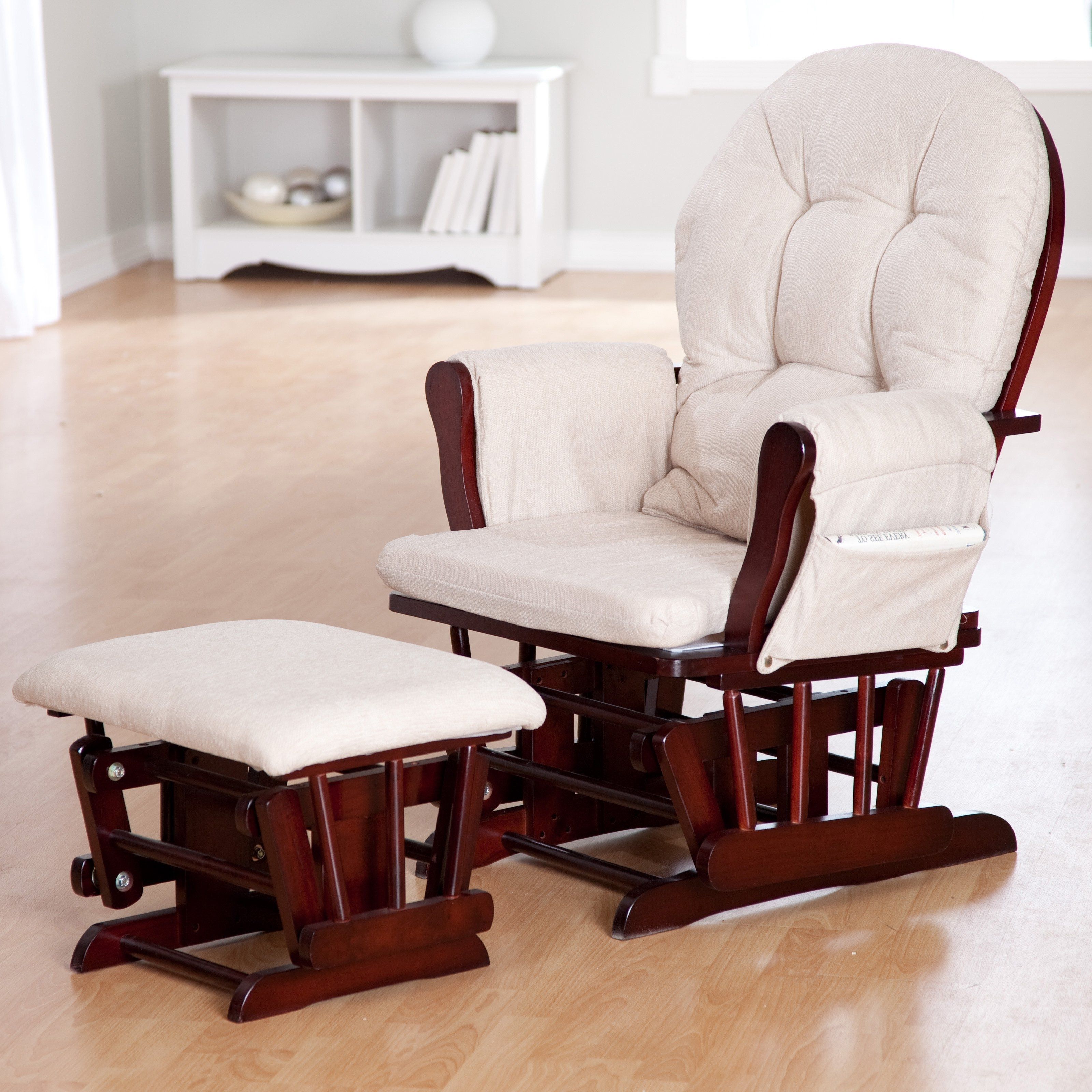 Rocking Nursery Chair – Noakijewelry In Recent Rocking Chairs With Footstool (View 14 of 15)