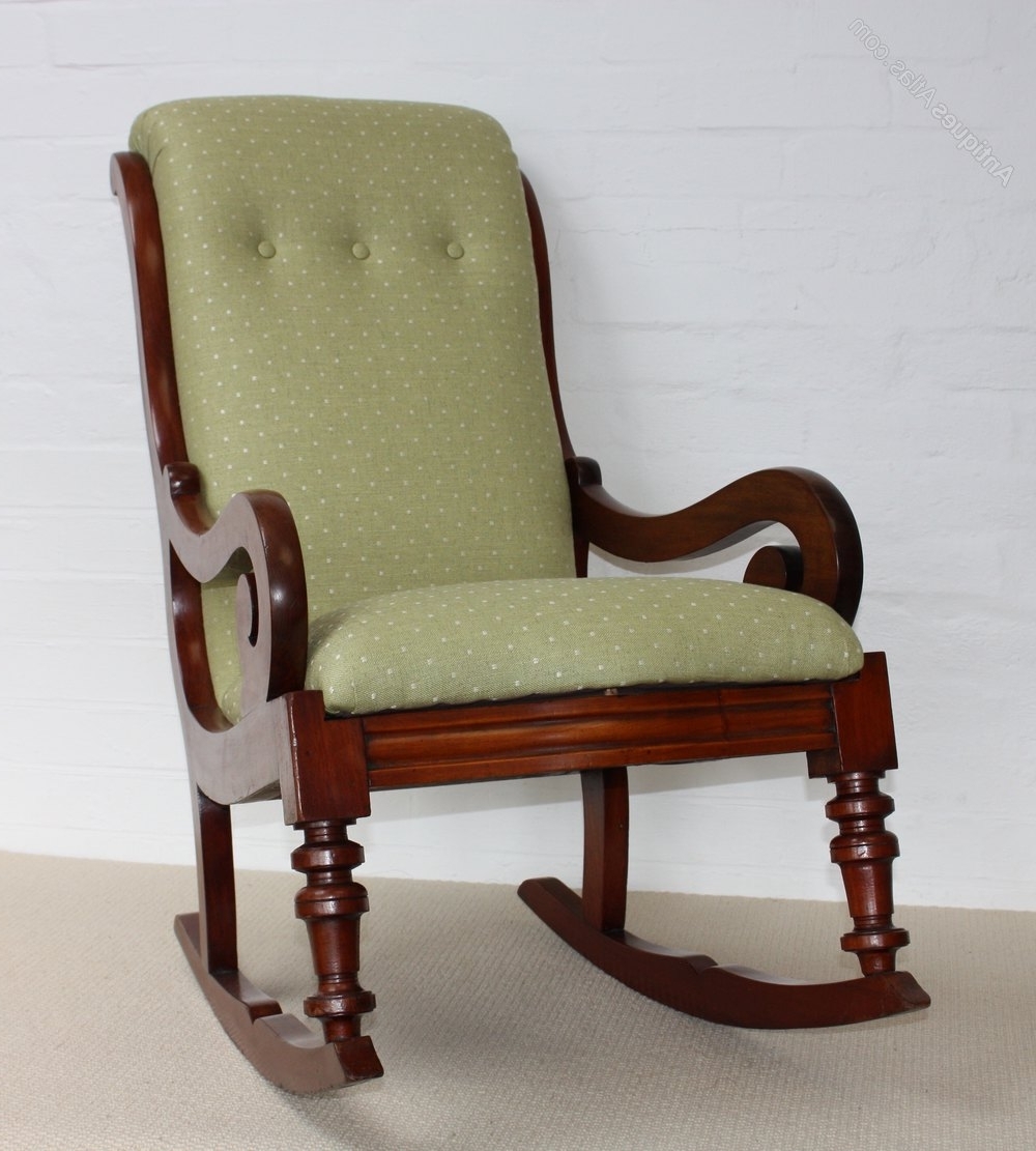 Featured Photo of 15 Collection of Victorian Rocking Chairs