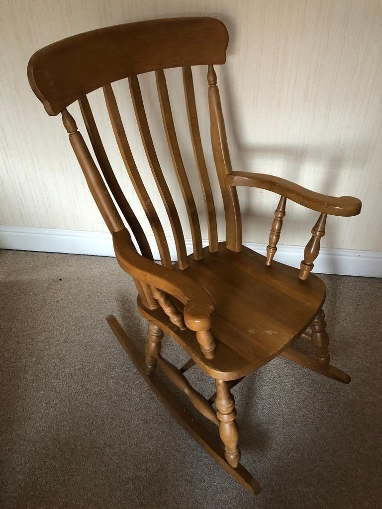Well Known Rocking Chairs At Gumtree For Beautiful Wooden Rocking Chair (View 7 of 15)
