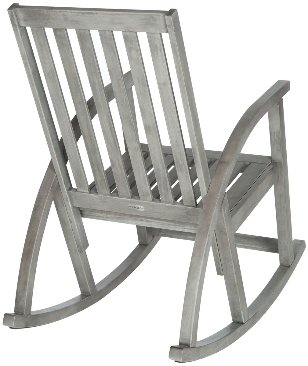 Well Liked Zen Rocking Chairs Within Outdoor Rocking Chairs Furniture Safavieh Back Gray Chair Zen Wooden (Photo 12 of 15)