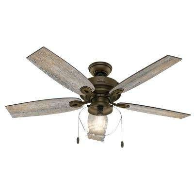 2018 Coastal Outdoor Ceiling Fans With Regard To Bronze – Coastal – Outdoor – Ceiling Fans – Lighting – The Home Depot (View 1 of 15)