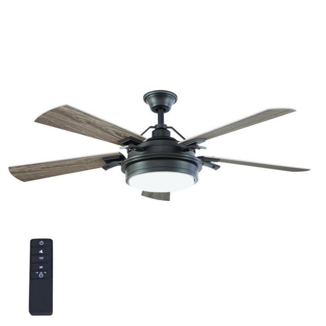 2018 Indoor Outdoor Ceiling Fan Light Kit Remote Control Energy Efficient Pertaining To Outdoor Ceiling Fans With Light And Remote (View 8 of 15)