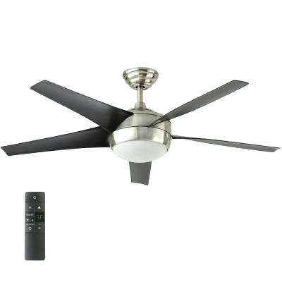 42 Outdoor Ceiling Fans With Light Kit With Regard To Most Recent Brushed Nickel Outdoor Ceiling Fan Led Indoor Brushed Nickel Ceiling (View 11 of 15)