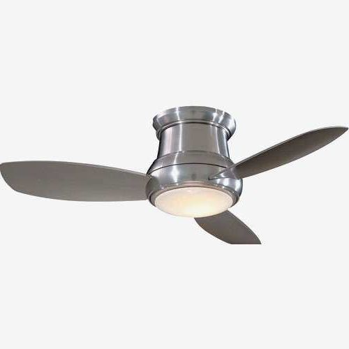 44 Inch Outdoor Ceiling Fans With Lights Throughout Recent Minka Aire Outdoor Ceiling Fans Finest Minka Aire Concept Ii Brushed (View 14 of 15)