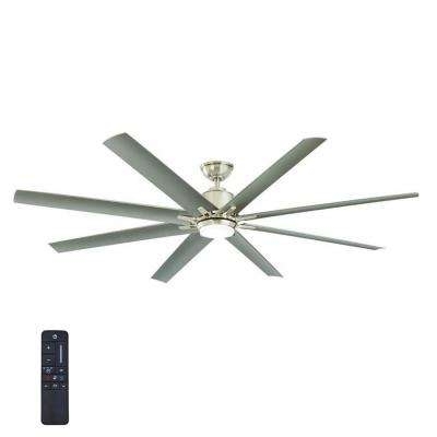 8 Blades – Outdoor – Ceiling Fans – Lighting – The Home Depot Intended For Well Known Outdoor Ceiling Fans With Light And Remote (Photo 10 of 15)