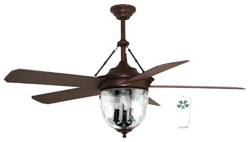 Bronze Outdoor Ceiling Fans With Light Regarding Widely Used 52 Ceiling Fan With Light Outdoor Ceiling Fan Light Kit Shop In (View 1 of 15)