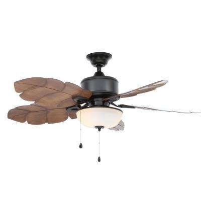 Brown – Ceiling Fans – Lighting – The Home Depot In Well Known Brown Outdoor Ceiling Fan With Light (Photo 1 of 15)