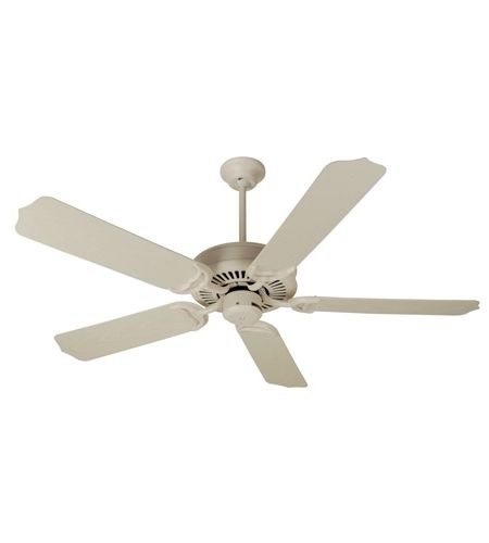 Craftmade Outdoor Ceiling Fans Craftmade Regarding Recent Craftmade K10172 Porch 52 Inch Antique White Outdoor Ceiling Fan Kit (View 1 of 15)