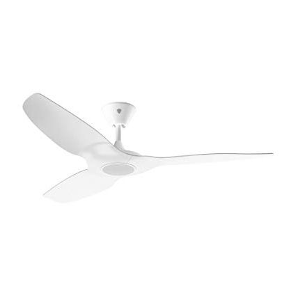 Efficient Outdoor Ceiling Fans Throughout Well Known Amazon: Haiku Home L Series 52" Smart Ceiling Fan, Wi Fi, Indoor (View 11 of 15)