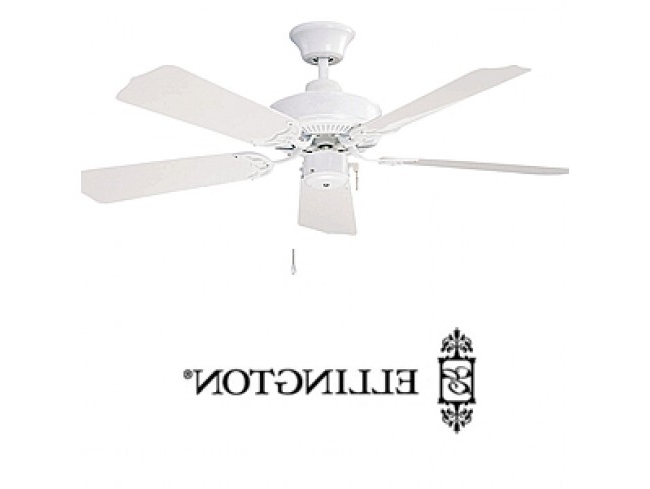 Ellington All Weather 42" Outdoor Ceiling Fan – White Inside Trendy Ellington Outdoor Ceiling Fans (View 14 of 15)