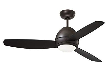 Emerson Ceiling Fans Cf252orb Curva 52 Inch Modern Indoor Outdoor Pertaining To Well Known 52 Inch Outdoor Ceiling Fans With Lights (View 8 of 15)
