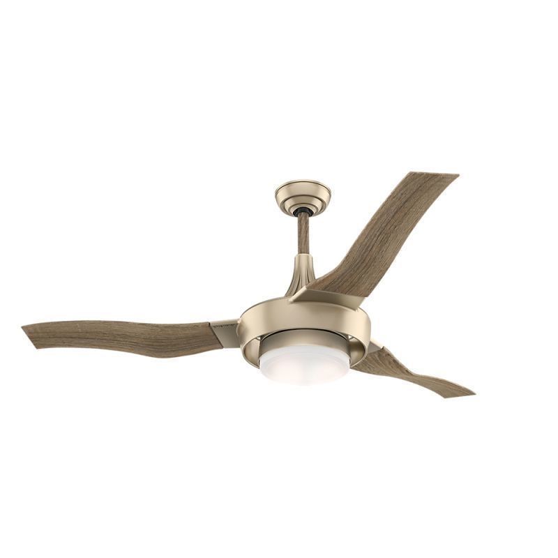 Energy Star Outdoor Ceiling Fans With Light In Trendy Casablanca 59168 Perseus Metallic Sunsand Energy Star 64" Outdoor (View 13 of 15)